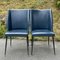 Blue Dining Chairs, Italy, 1950s, Set of 2, Image 5