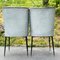 Blue Dining Chairs, Italy, 1950s, Set of 2 6