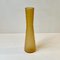 Honey Yellow Glass Vase by Geoffrey Baxter for Whitefriars, 1970s 1