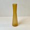 Honey Yellow Glass Vase by Geoffrey Baxter for Whitefriars, 1970s, Image 1