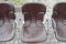 Italian Brown Leather and Chrome Dining Chairs from Cidue, 1960s, Set of 6 10