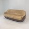 Leder Club Sofa, Italien, 1970er 1