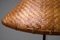 Mid-Century Stehlampe aus Teak & Rattan, 1960er 11