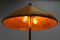 Mid-Century Stehlampe aus Teak & Rattan, 1960er 12