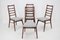 Teak Dining Chairs, Germany, 1960s, Set of 4, Image 7