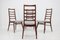 Teak Dining Chairs, Germany, 1960s, Set of 4, Image 11