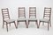 Teak Dining Chairs, Germany, 1960s, Set of 4 2