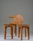 Swedish Pine Stools, 1970s, Set of 4 4