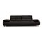 Four-Seater Volare Sofain Black Leather from Koinor 1