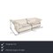 Four-Seater Sofa in Cream Leather from Cor 2