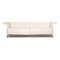 Four-Seater Sofa in Cream Leather from Cor 1