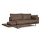 Two-Seater Sofa in Beige Leather from FSM 3
