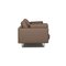 Two-Seater Sofa in Beige Leather from FSM 7