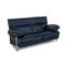 Two-Seater Sofa in Blue Leather from B&B Italia 3