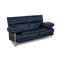 Zwei-Sitzer Sofa aus Blauem Leder von B&B Italia 3