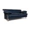 Two-Seater Sofa in Blue Leather from B&B Italia, Image 7