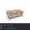 Fugue Sofa Set aus cremefarbenem Stoff von Ligne Roset, 2er Set 2