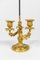 Rocaille Style Screen Lamp in Gilded Bronze, 1880s 2