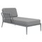 Chaise longue Ribbon en gris de Mowee, Imagen 1