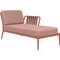 Ribbons Salmon Left Chaise Lounge from Mowee 2