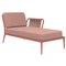 Ribbons Salmon Left Chaise Lounge from Mowee, Image 1