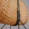 Swedish Magazine Rack in Rattan, 1960s, Image 8