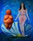 Orest Hrytsak, Kim Kardashian & Venus, 2020, Mixed Media on Canvas, Image 1