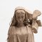 Figure de Vierge Traditionnelle en Plâtre, Espagne, 1950s 13