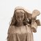 Traditionelle spanische Jungfrau Figur aus Gips, 1950er 13
