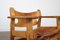Vintage Spanish Tan Leather 2226 Chair by Børge Mogensen for Fredericia, 1960s 7
