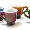 Coffee Cups by Ceramiche Lega, Set of 4, Image 3