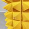 Italienisches Postmodernes Zylinderförmiges Totem mit Gelben Schaumstoff Pyramiden, 2000er 8