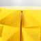 Italienisches Postmodernes Zylinderförmiges Totem mit Gelben Schaumstoff Pyramiden, 2000er 6
