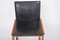 Dining Chairs in Black Leather attributed to Afra & Tobia Scarpa, 1970s, Set of 2 19