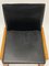 Afra & Tobia Scarpa zugeschriebene Esszimmerstühle aus schwarzem Leder, 1970er, 2er Set 15