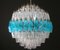 Poliedri Sphere Pendant Lights in Murano Glass, 1990s, Set of 2 17