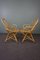 Rattan Armchairs with Armrests, Set of 2, Image 3
