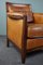 Art Deco Leather Armchair 7
