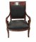 French Charles X Mahogany Armchairs, Set of 2 3