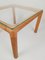 Mid-Century Coffee Table in Rattan, Cane and Glass, 1970s, Image 7