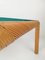 Mid-Century Coffee Table in Rattan, Cane and Glass, 1970s 14