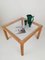 Tavolino da caffè Mid-Century in vimini, canna e vetro, anni '70, Immagine 13
