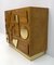 Brutalist Chest of Drawers in Italian Ash and Brass, 1990, Set of 2, Image 10