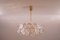Lampadario con cristalli esagonali di Kinkeldey, anni '60, Immagine 1