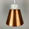Glass and Copper P100 Pendant Lights by Staff, Set of 3 5
