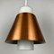 Glass and Copper P100 Pendant Lights by Staff, Set of 3, Image 4