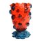 Nugget Vase in Clear Red and Clear Light Blue by Gaetano Pesce for Fish Design 1