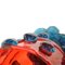 Nugget Vase in Rot und Hellblau von Gaetano Pesce für Fish Design 4