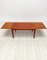 Vintage Danish Boat-Shaped Extendable Teak Dining Table, 1960s 2