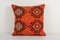 Natural Tile Red Cushion Cover 1